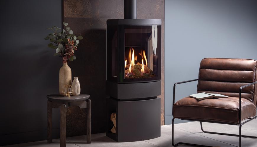 Gazco Loft Gas stove.
